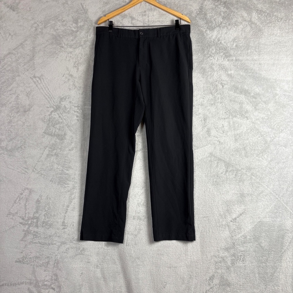 Nike Golf Dri-FIT Standard Fit Pants Mens 34x30‎ Black Stretch Trousers